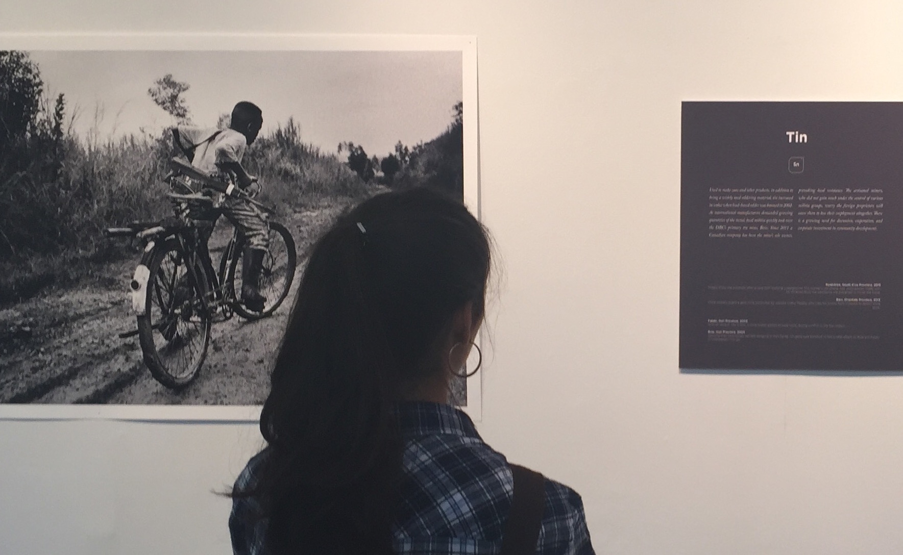 Associate Alexis Smyser attends the Conflict Mineral Exhibit in Chicago